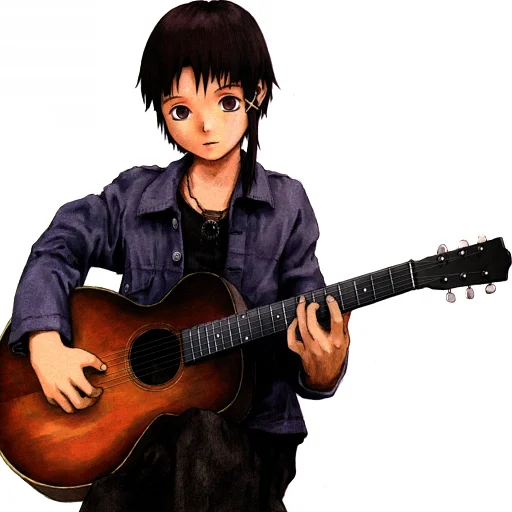 🎸 Стикер «Experiments Lain» для Telegram