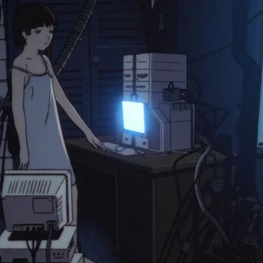 💻 Стикер «Experiments Lain» для Telegram