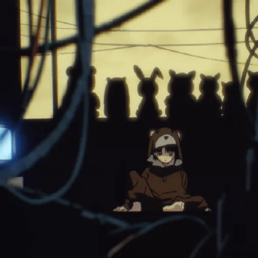 😞 Стикер «Experiments Lain» для Telegram