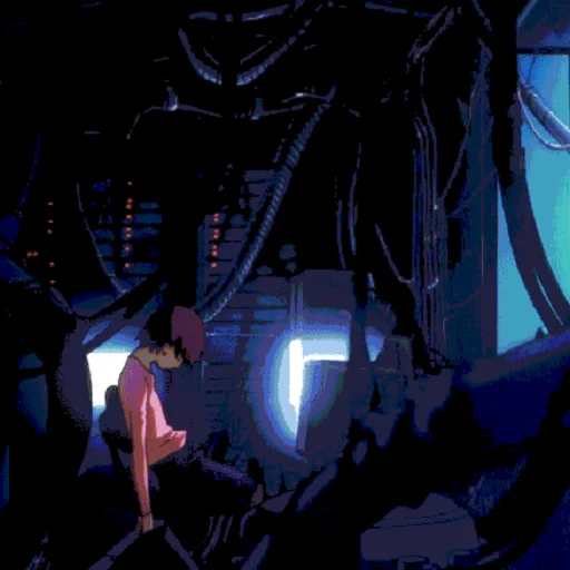 😞 Стикер «Experiments Lain» для Telegram