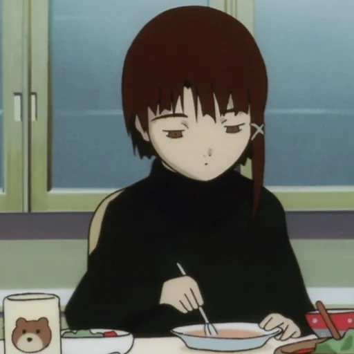 😞 Стикер «Experiments Lain» для Telegram