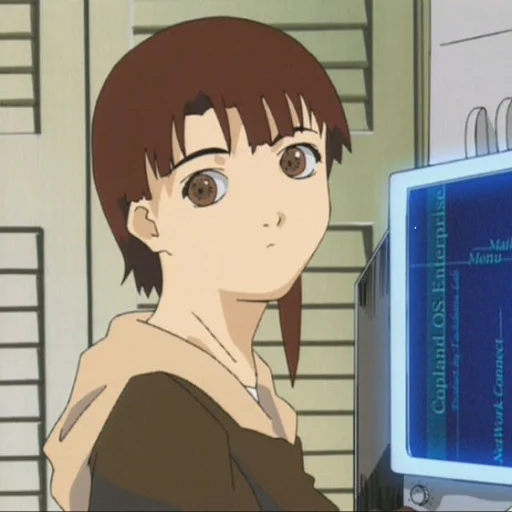 👀 Стикер «Experiments Lain» для Telegram