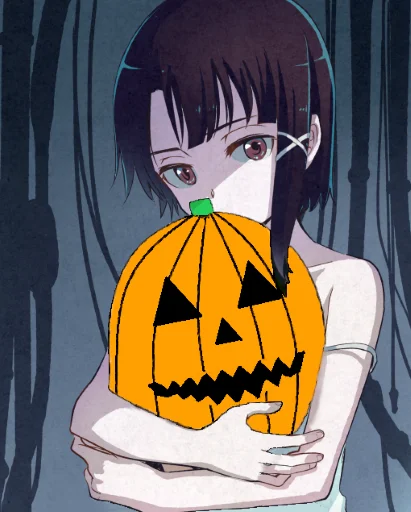 🎃 Стикер «Experiments Lain» для Telegram
