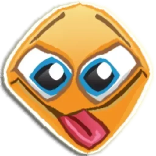 😛 Стикер «Жмыхнутые Колобки» для Telegram