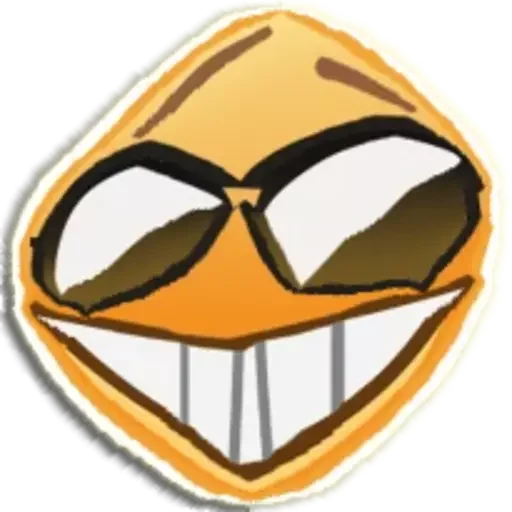 😎 Стикер «Жмыхнутые Колобки» для Telegram