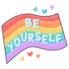 Стикер 5 🍰pride