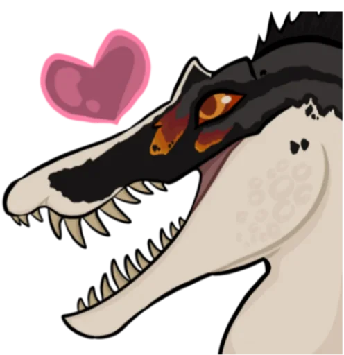 ❤️ Стикер «Primal Carnage Extinction» для Telegram