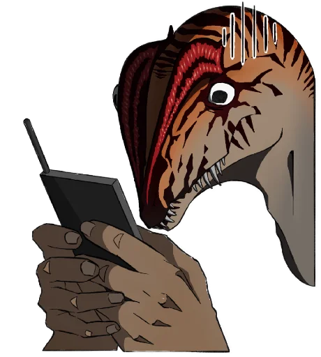 🤯 Стикер «Primal Carnage Extinction» для Telegram