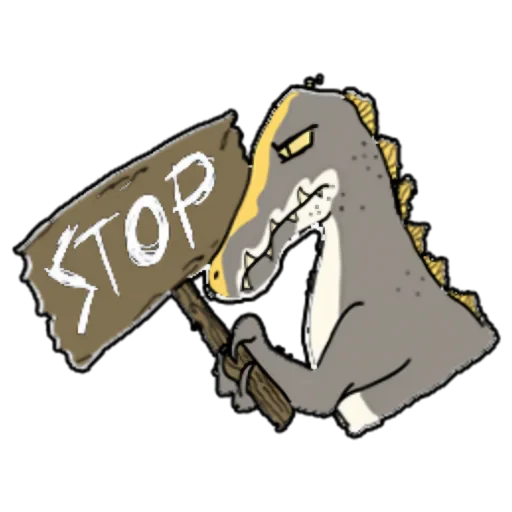 ✋ Стикер «Primal Carnage Extinction» для Telegram