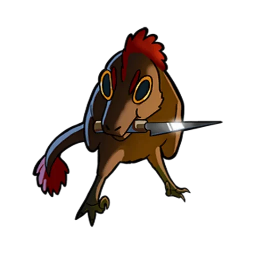 🐦 Стикер «Primal Carnage Extinction» для Telegram