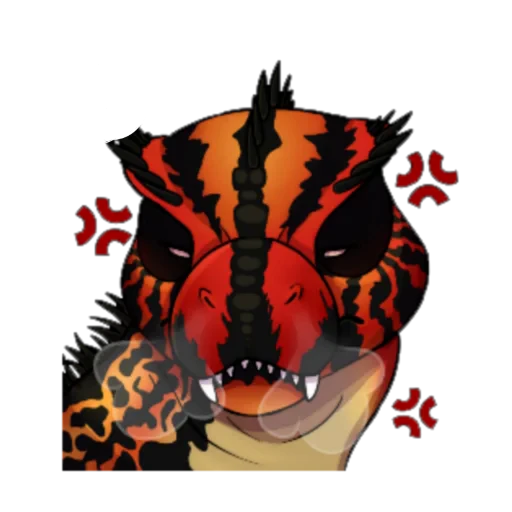 😡 Стикер «Primal Carnage Extinction» для Telegram