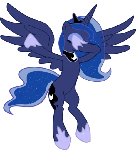 👏 Стикер «Princess Luna» для Telegram