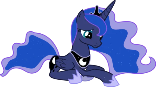 🙁 Стикер «Princess Luna» для Telegram