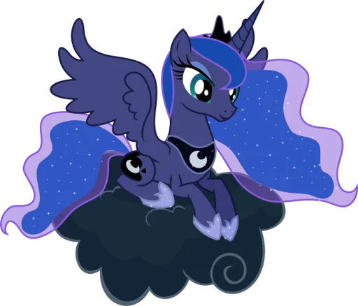 🌨 Стикер «Princess Luna» для Telegram