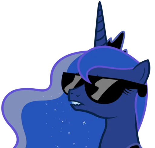 🤓 Стикер «Princess Luna» для Telegram