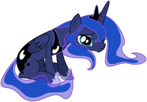 🙁 Стикер «Princess Luna» для Telegram