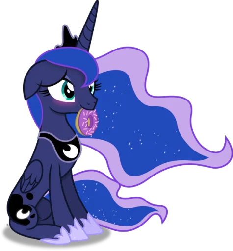 🐱 Стикер «Princess Luna» для Telegram