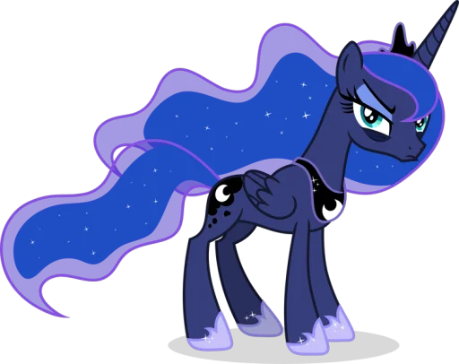 😤 Стикер «Princess Luna» для Telegram