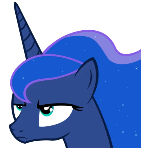 🙁 Стикер «Princess Luna» для Telegram