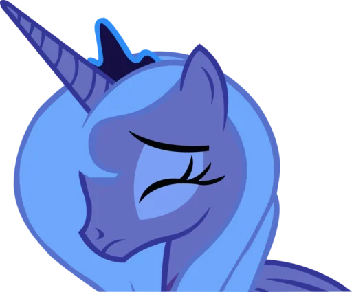 🙁 Стикер «Princess Luna» для Telegram