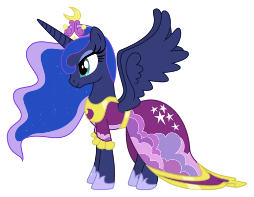 💃 Стикер «Princess Luna» для Telegram