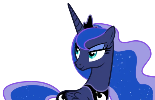 😊 Стикер «Princess Luna» для Telegram