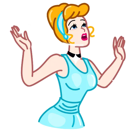 Стикер 9 Disney Princess