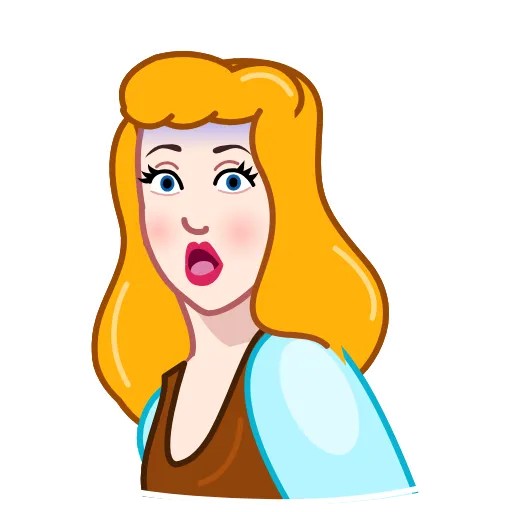 Стикер 5 Disney Princess
