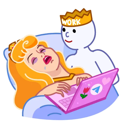 Стикер 19 Disney Princess