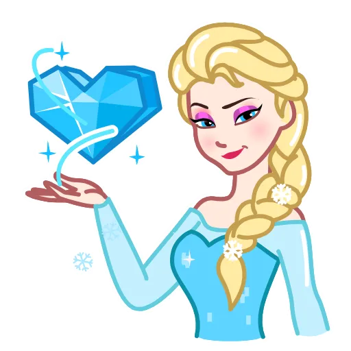 Стикер 3 Disney Princess