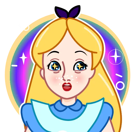 Стикер 7 Disney Princess