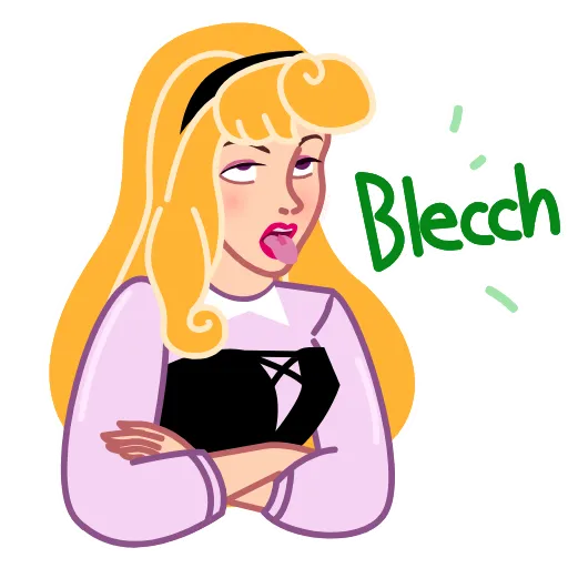 Стикер 11 Disney Princess