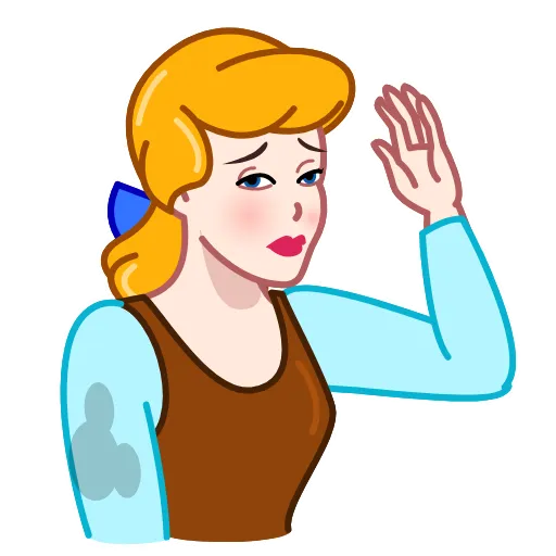 Стикер 26 Disney Princess