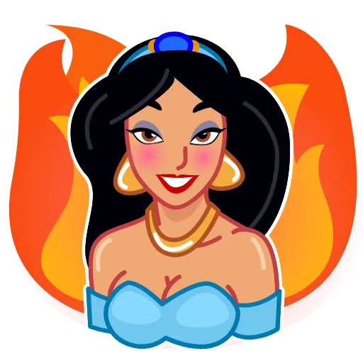 Стикер 25 Disney Princess