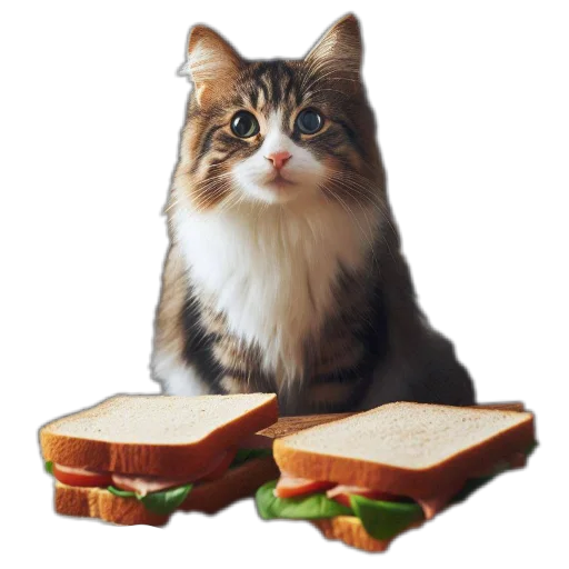 🥪 Стикер «Приветы» для Telegram