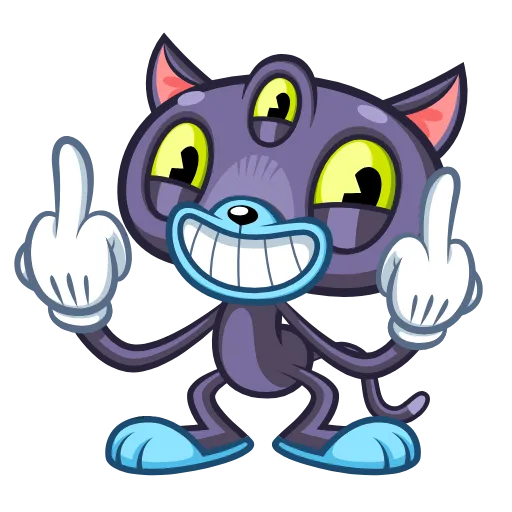 Стикер 5 Psy Cat
