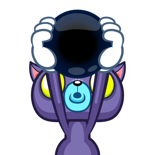 🤩 Эмодзи «Psy Cat» для Telegram