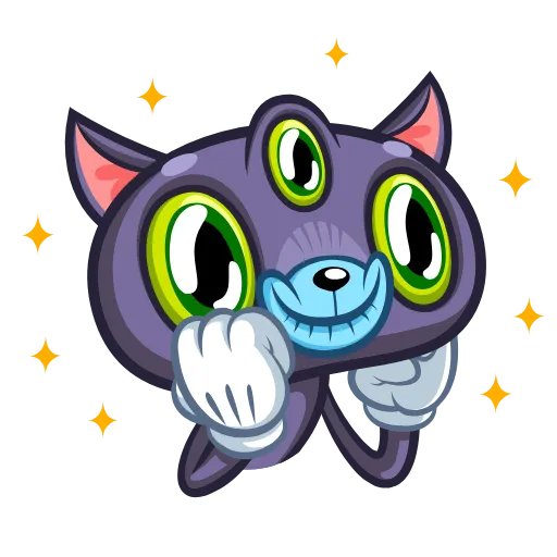 Стикер 21 Psy Cat