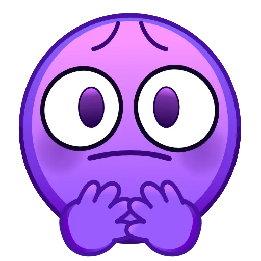 Стикер 14 Psychopath Emoji