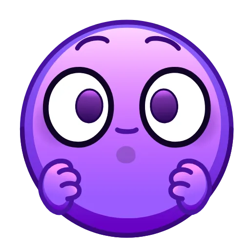 Стикер 19 Psychopath Emoji