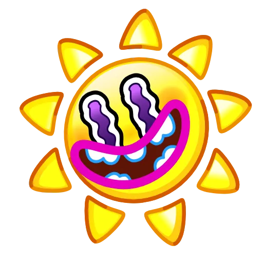 Стикер 43 Psychopath Emoji