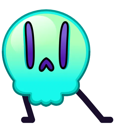 Стикер 47 Psychopath Emoji