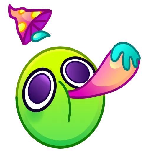 Стикер 16 Psychopath Emoji