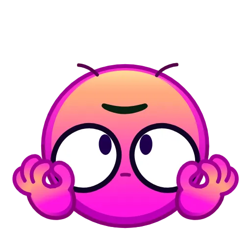 Стикер 15 Psychopath Emoji