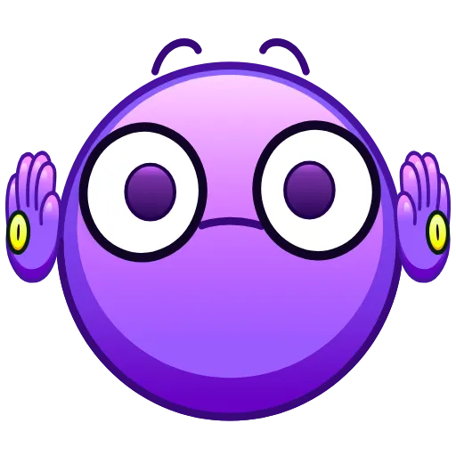 Стикер 11 Psychopath Emoji