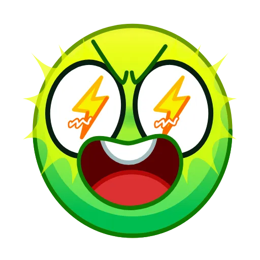 Стикер 49 Psychopath Emoji