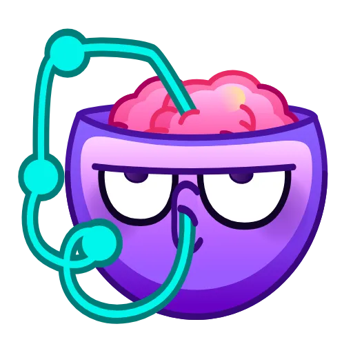 Стикер 35 Psychopath Emoji