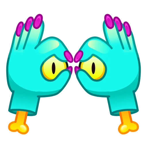 Стикер 46 Psychopath Emoji