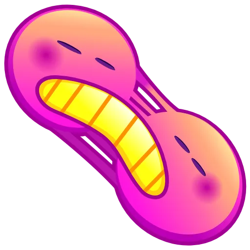 Стикер 33 Psychopath Emoji