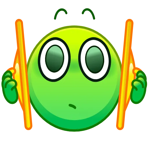 Стикер 28 Psychopath Emoji